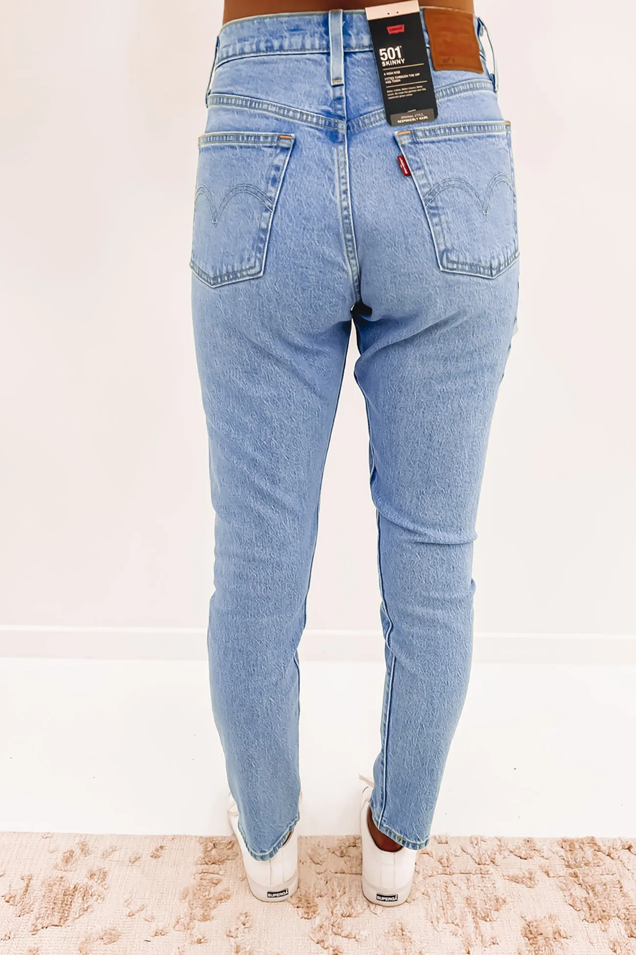 501 Skinny Jean Samba Tango Light