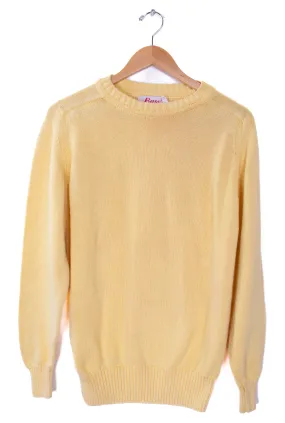 80s-90s Bass Yellow Sweater