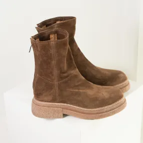 Alberto Fasciani "Gill Platform Boot" (brown suede)