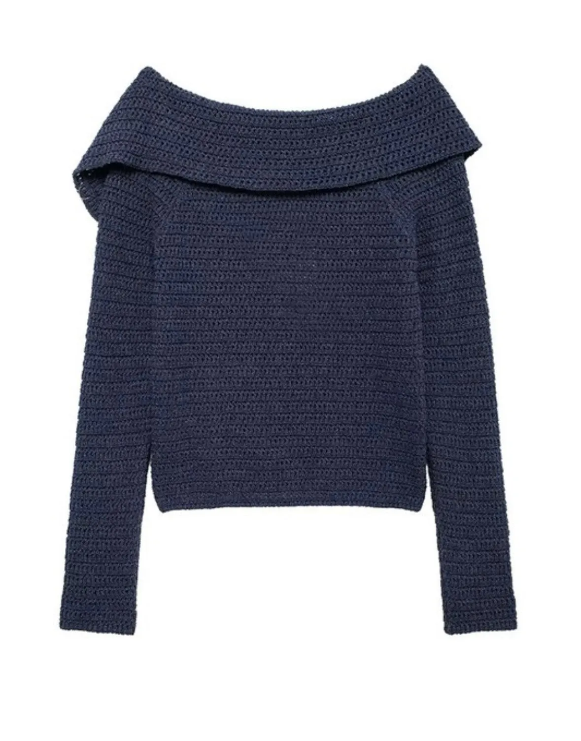 An Asymmetrical Knit Cardi