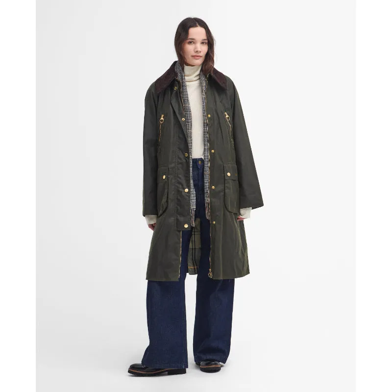 Barbour Ebberston Wax Ladies Jacket - Archive Olive/Ancient