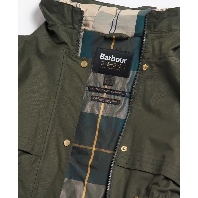 Barbour Lavender Ladies Waterproof Jacket - Olive