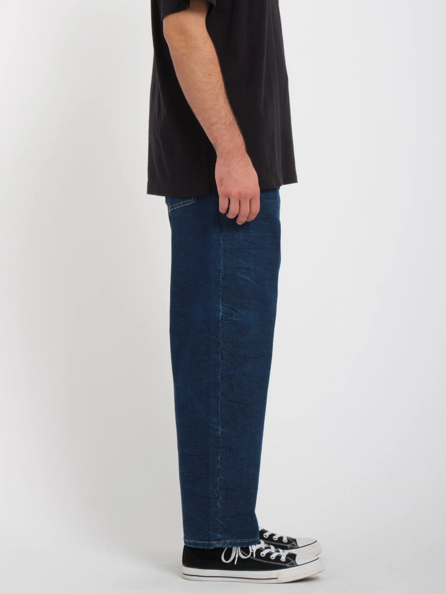 Billow Tapered Jeans - LIGHT BLUE ACID