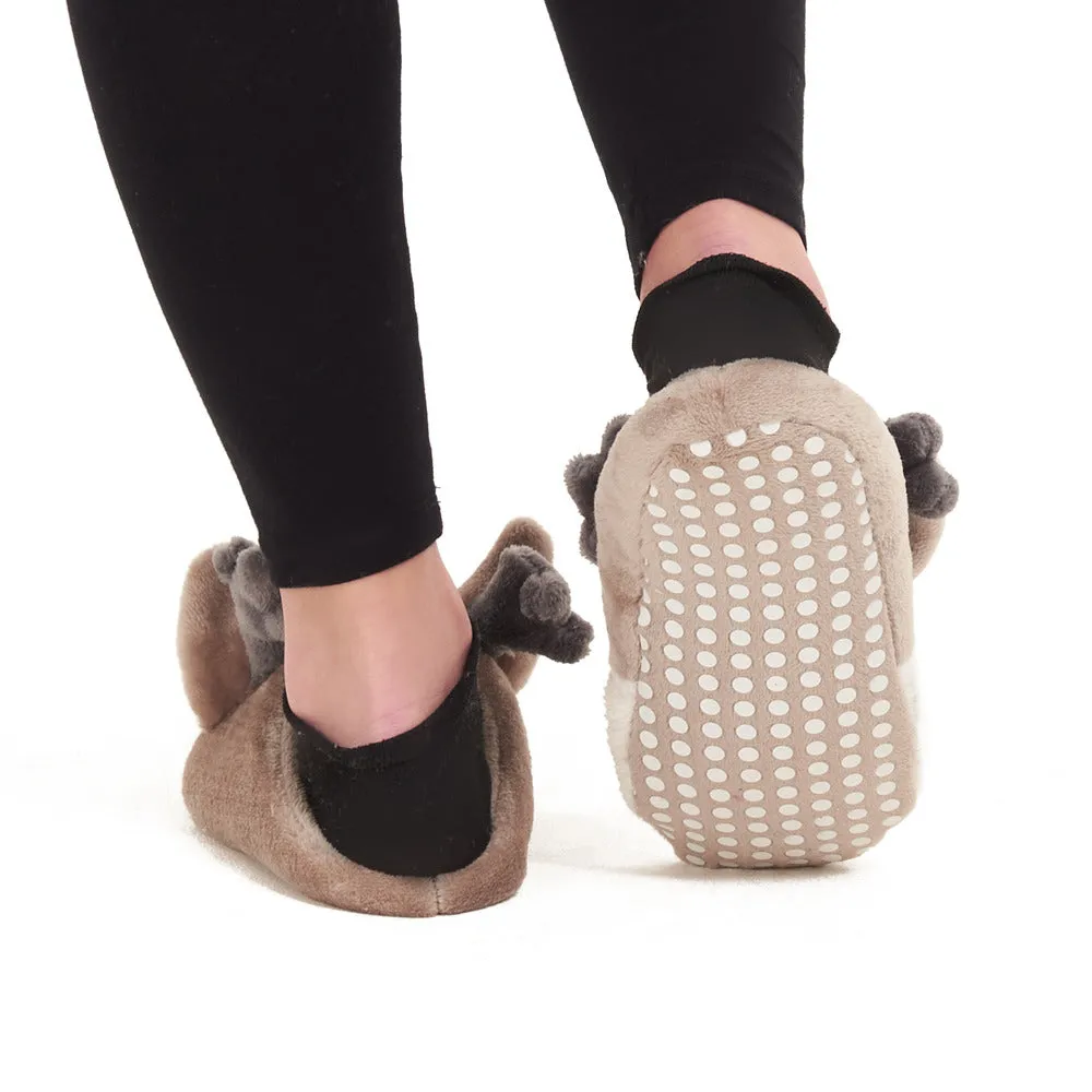 Deer Winter Women Fuzzy Slipper