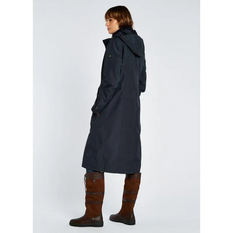 Dubarry Alderford Ladies Long Waterproof Coat - Navy