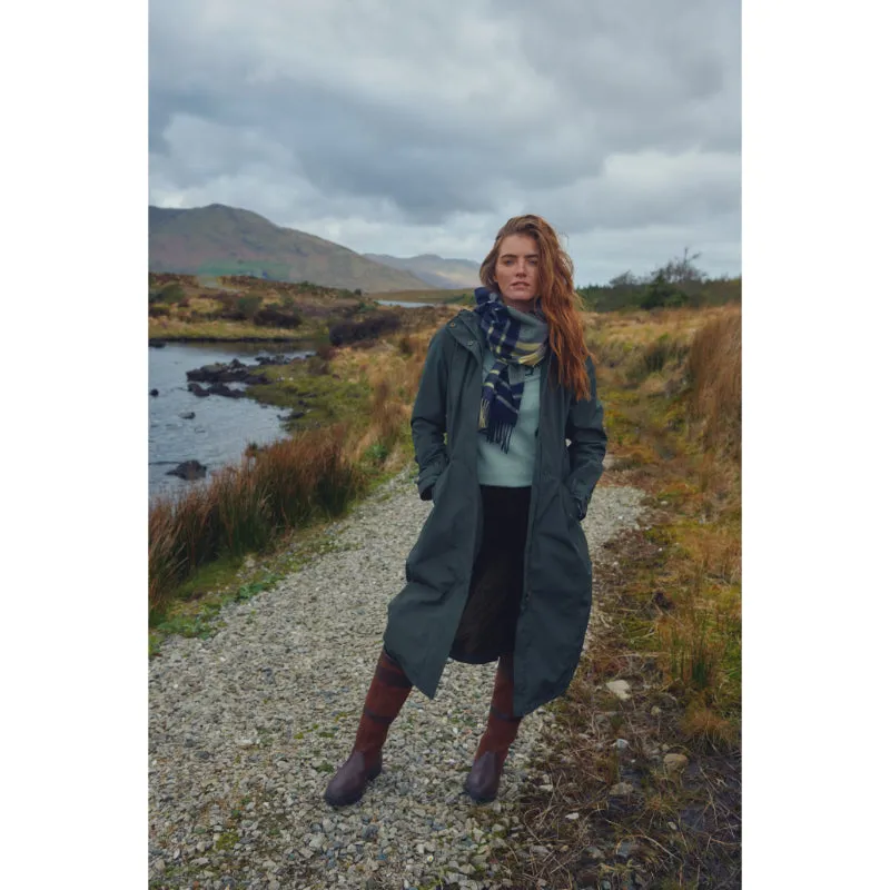 Dubarry Alderford Ladies Long Waterproof Coat - Navy