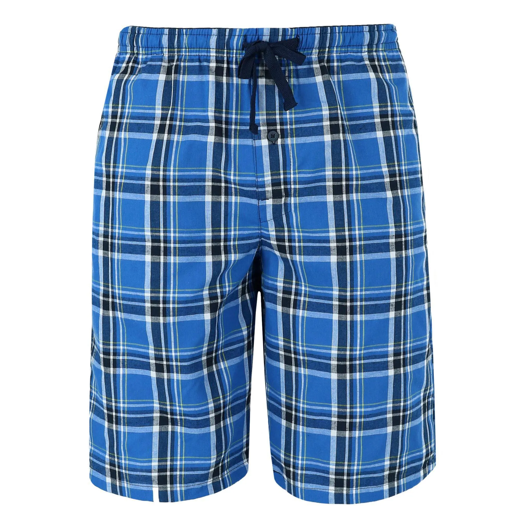 Hanes Men's Big and Tall Woven Cotton Pajama Sleep Shorts (Pack of 2)