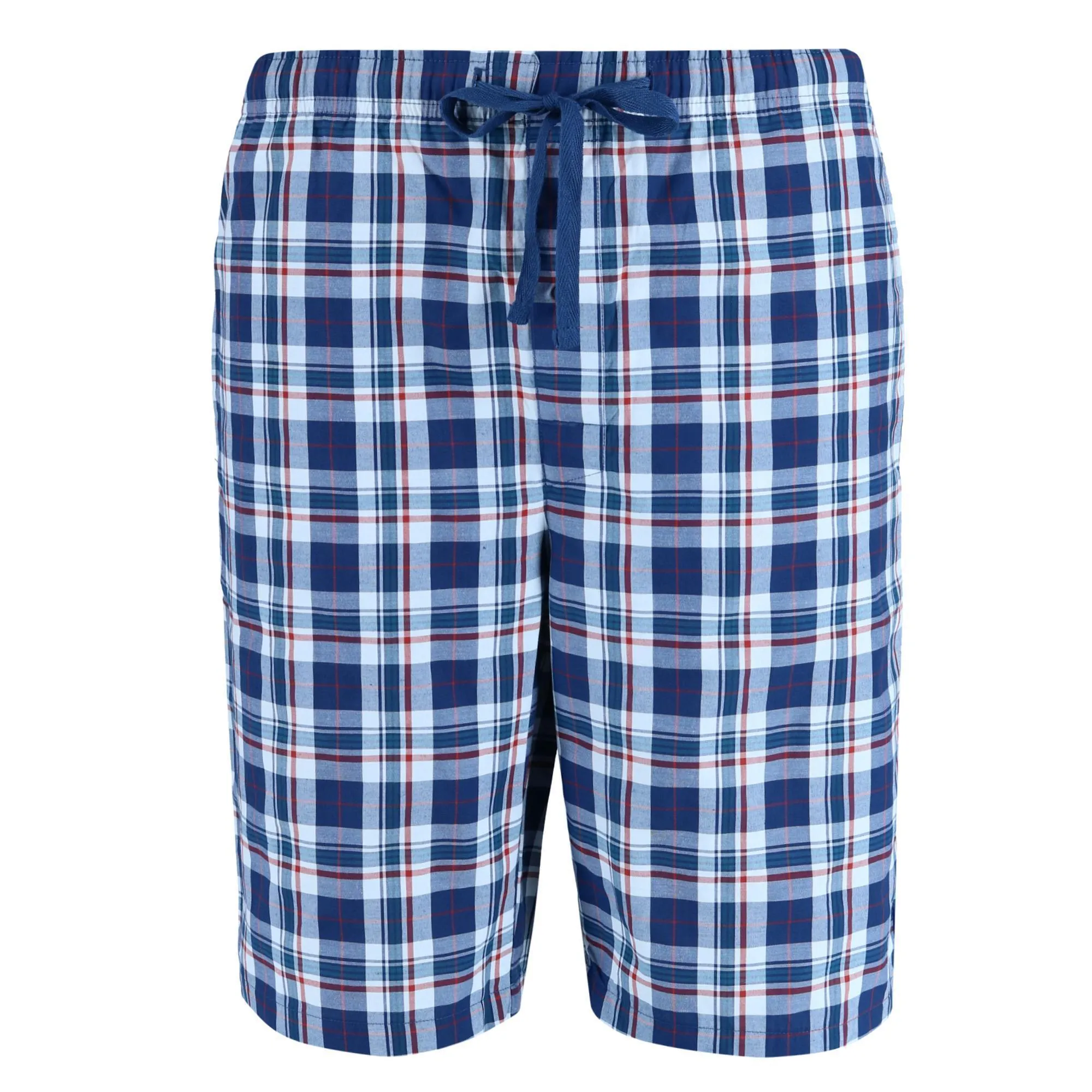 Hanes Men's Big and Tall Woven Cotton Pajama Sleep Shorts (Pack of 2)