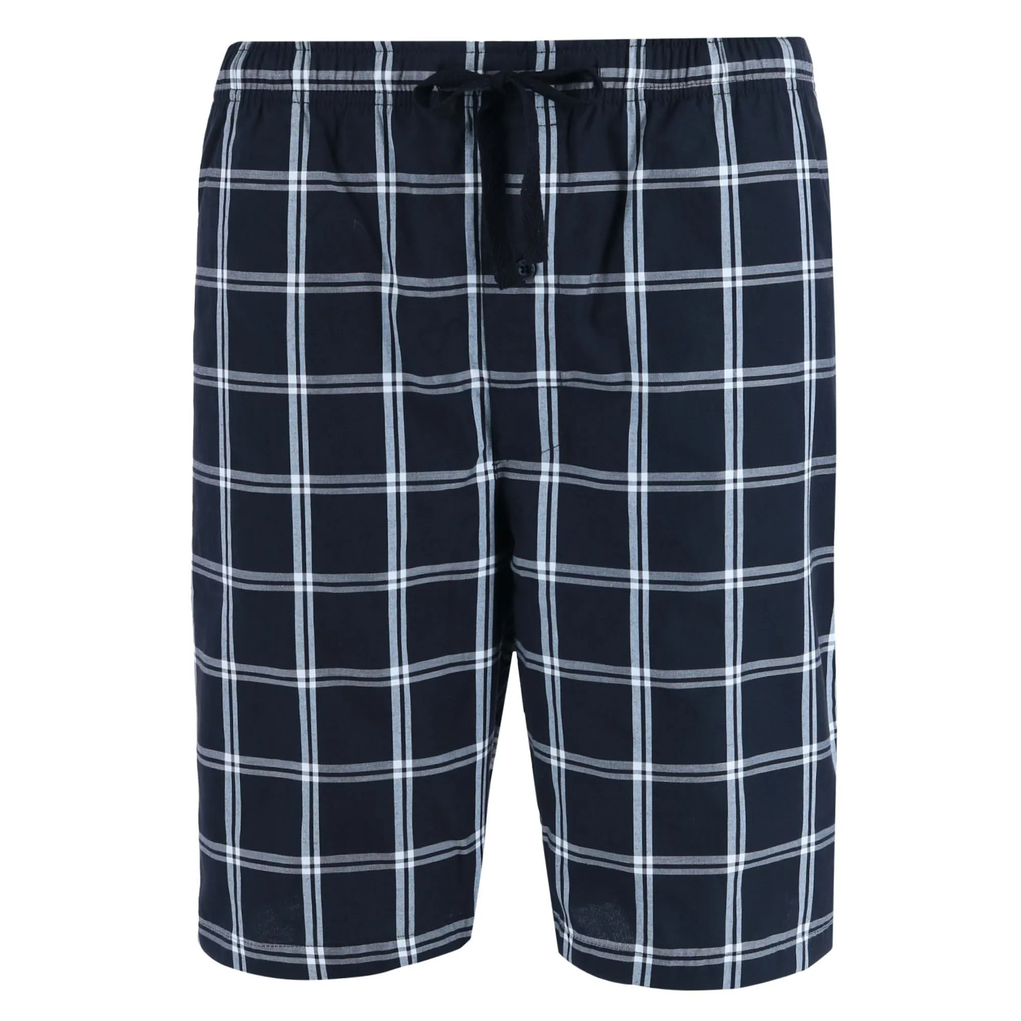 Hanes Men's Big and Tall Woven Cotton Pajama Sleep Shorts (Pack of 2)