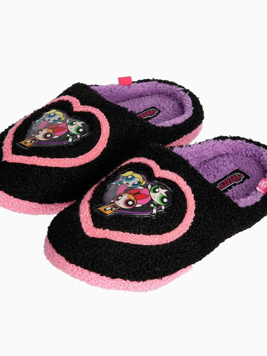 Heart Fuzzy Slippers