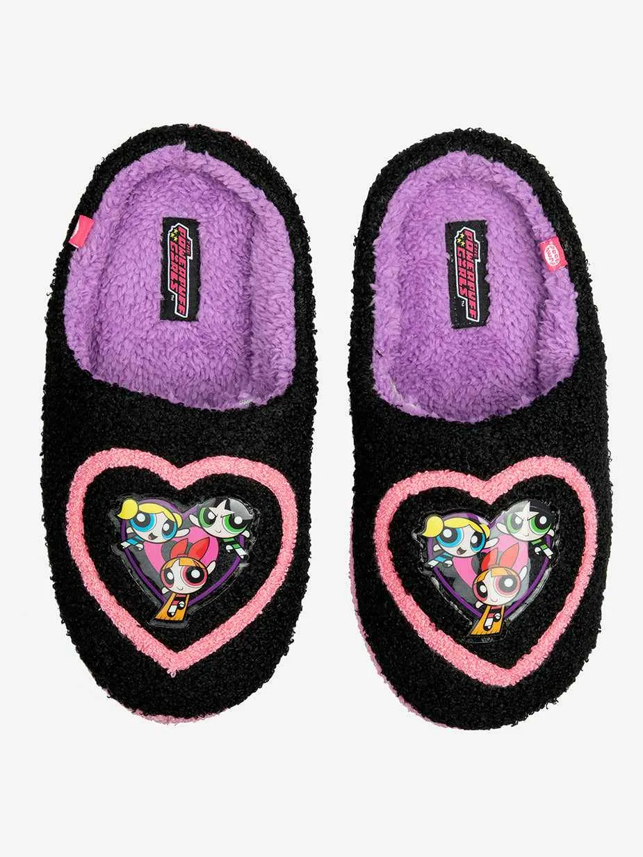 Heart Fuzzy Slippers