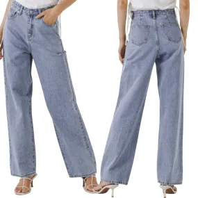 High Waist Relaxed Fit Jeans