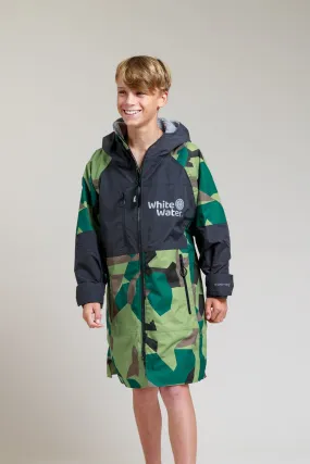 Kids Hard Shell Robe  - Camo