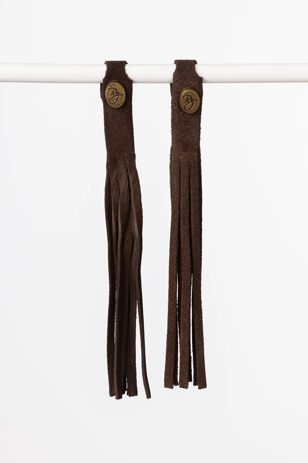 Ladies Tall Suede Boot Tassels