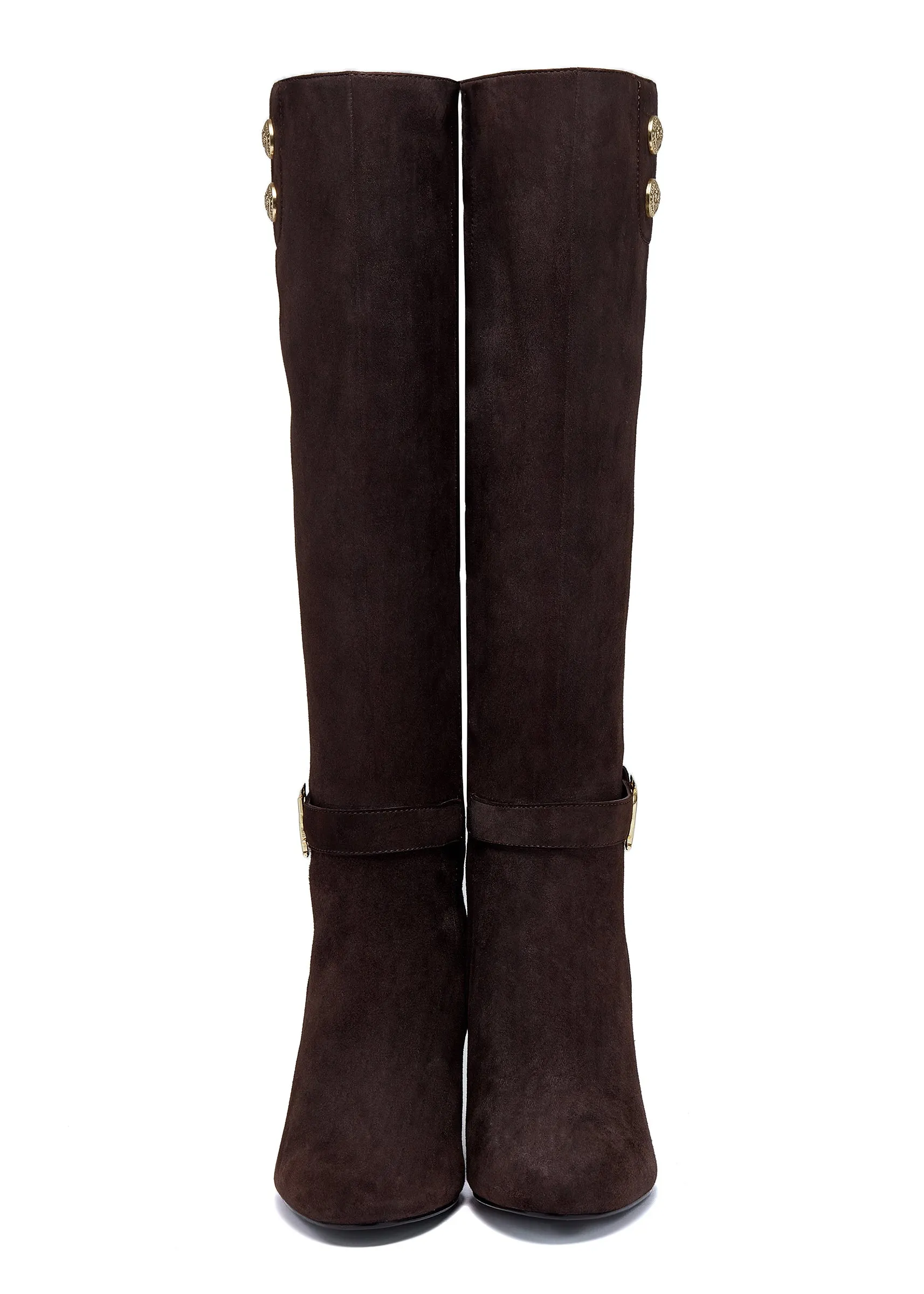 Marlborough Knee Boot (Chocolate)