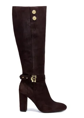 Marlborough Knee Boot (Chocolate)