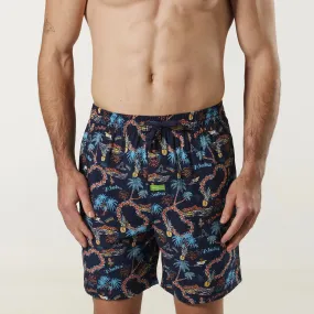 Men's Aloha Bamboo Sleep Short - Navy