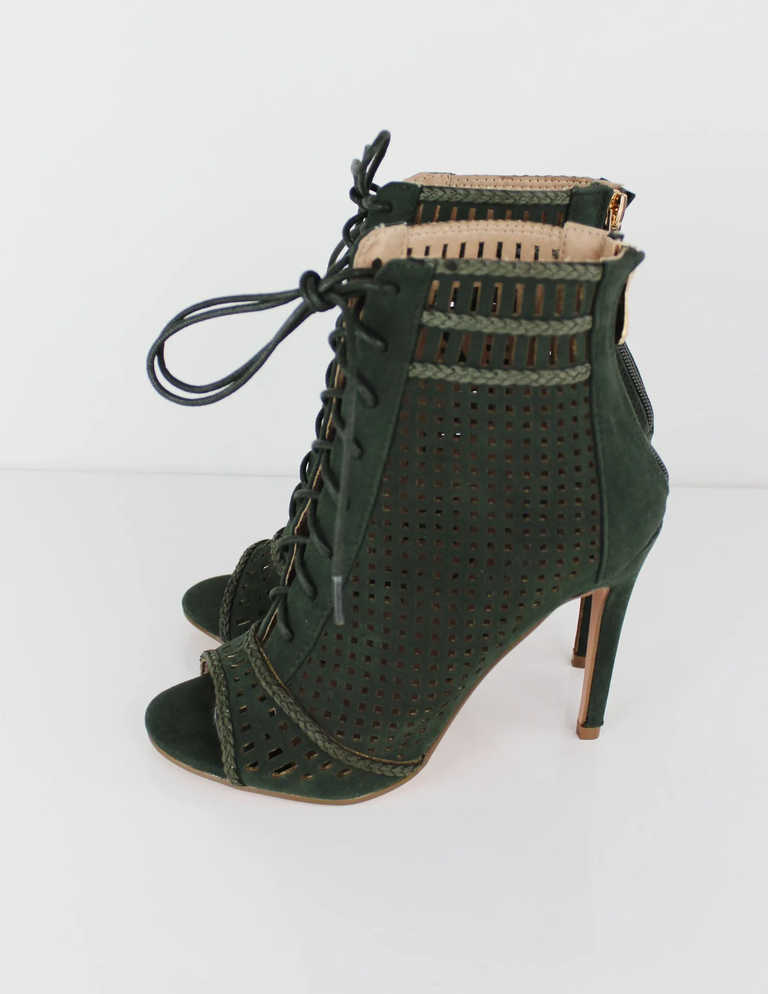 RIBA BOOTS- OLIVE