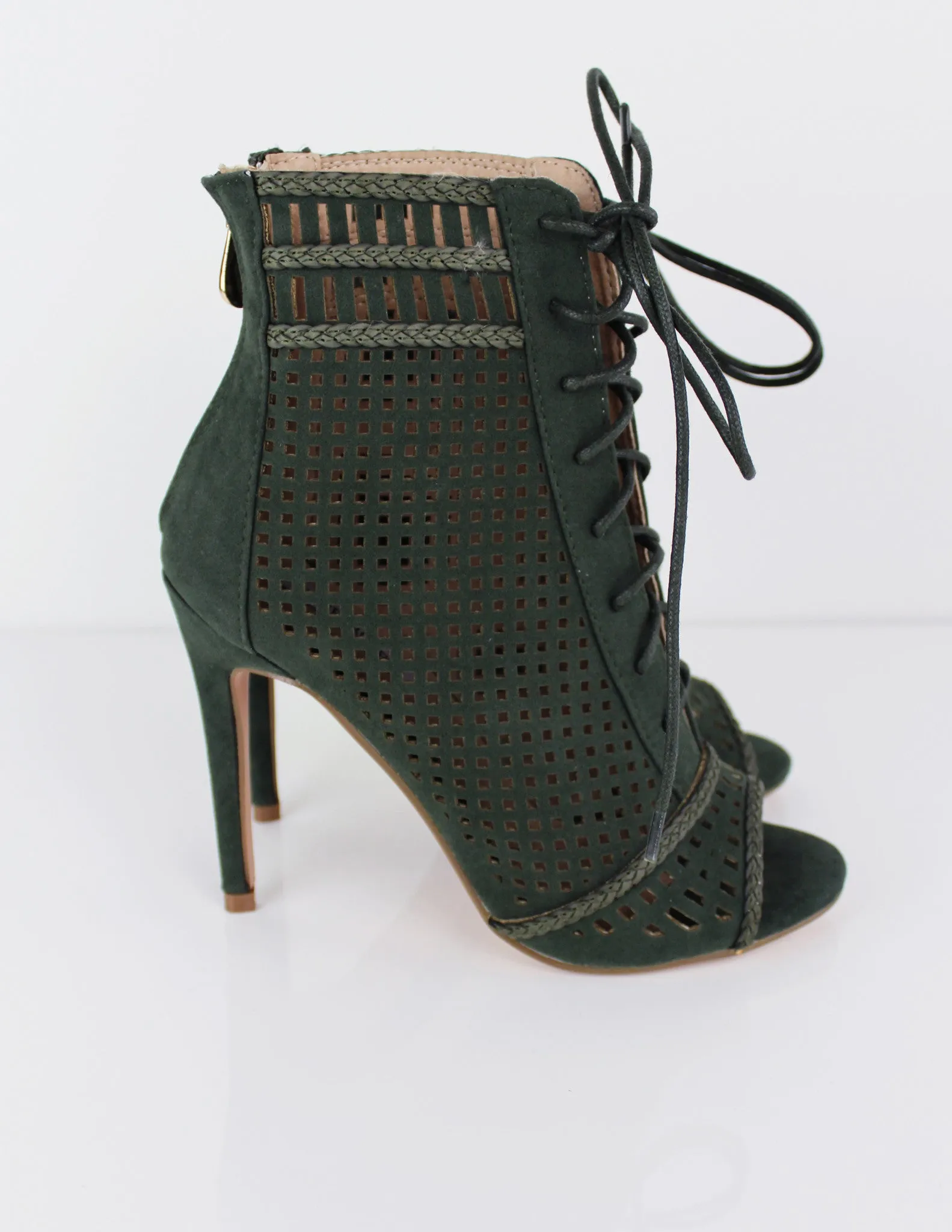 RIBA BOOTS- OLIVE