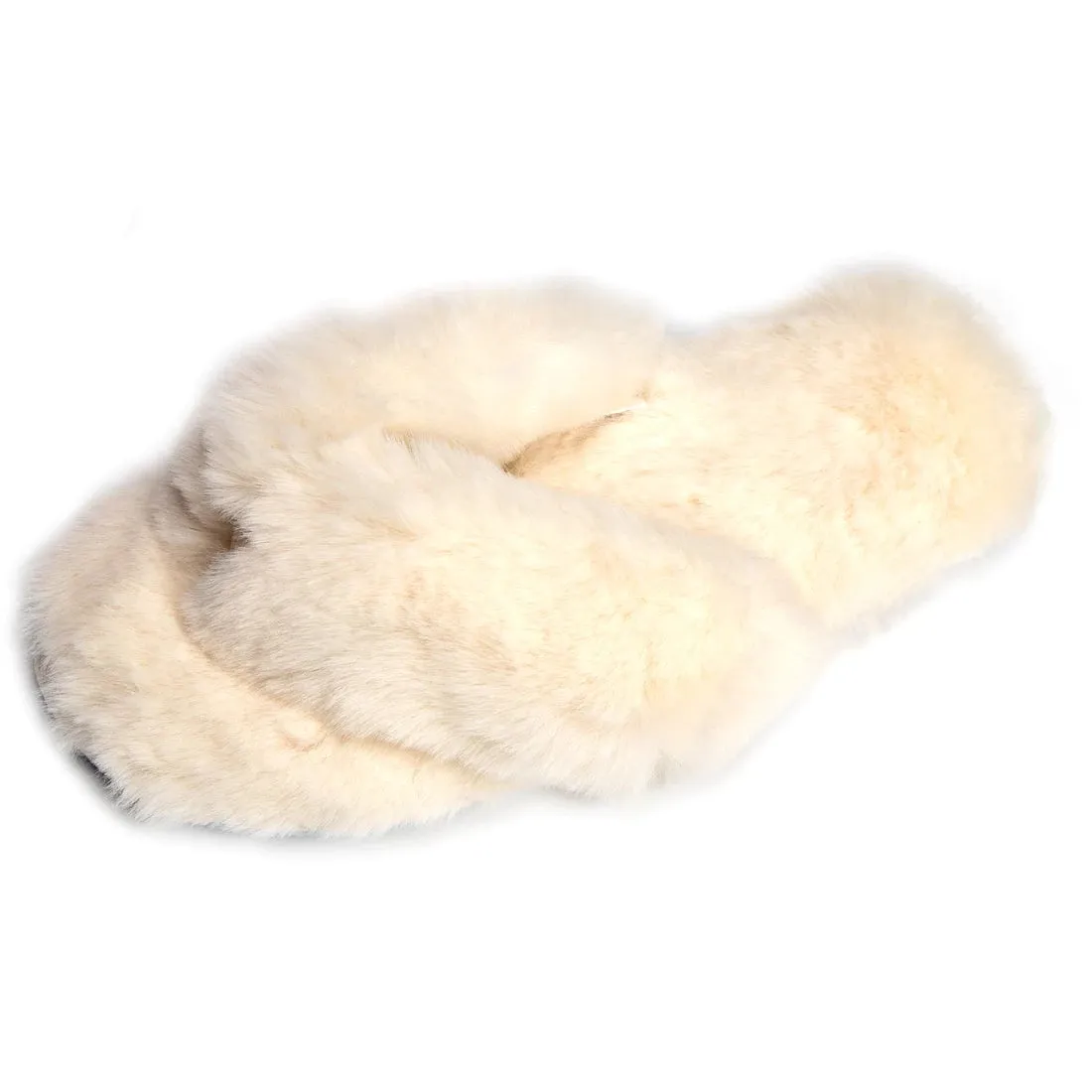 Roxoni Women's Indoor Cute Plush With Contrast Trimming House Slipper