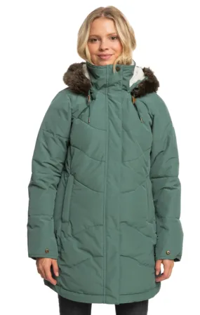 Roxy Ellie - Longline Winter Jacket For Women