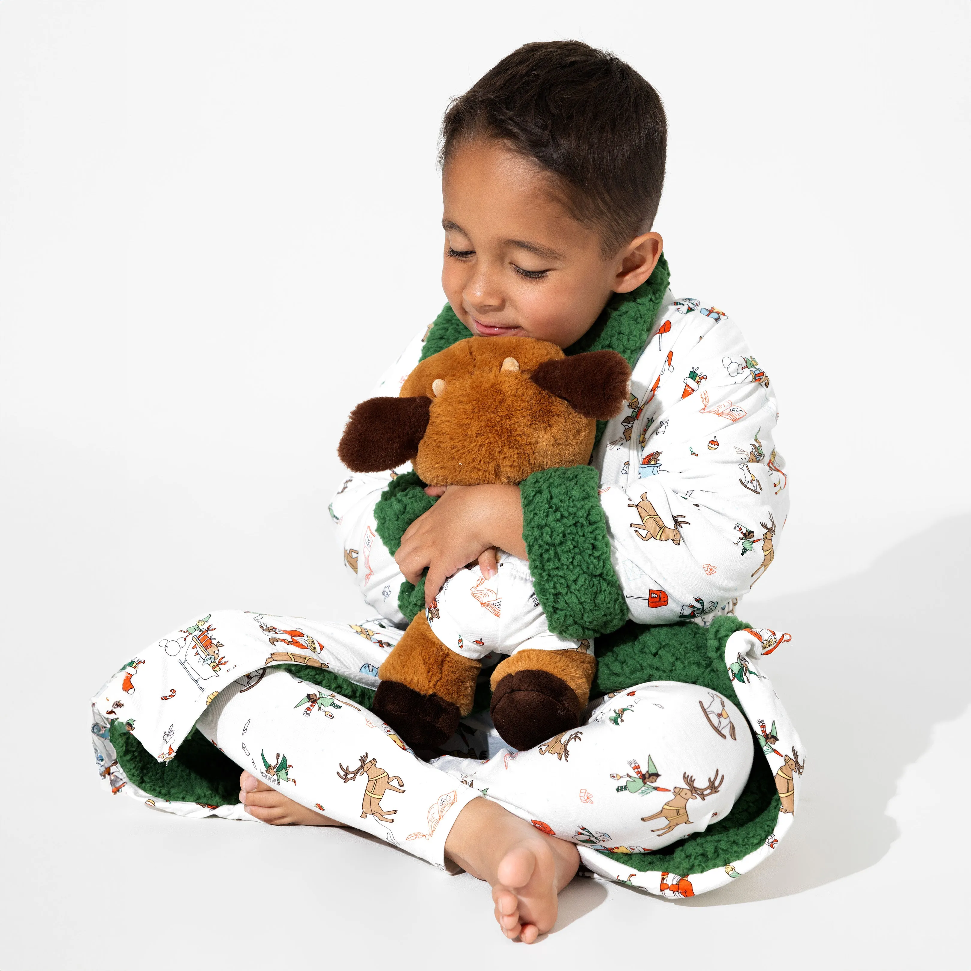 Santa's Workshop Kids' Bamboo Sherpa Robe