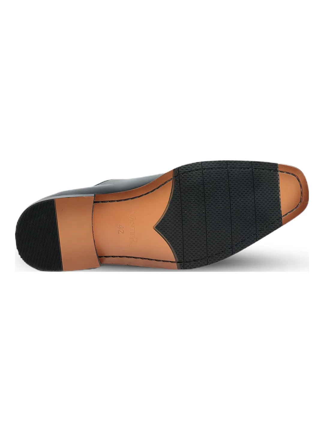 Stalwart Black Tassel Slip On