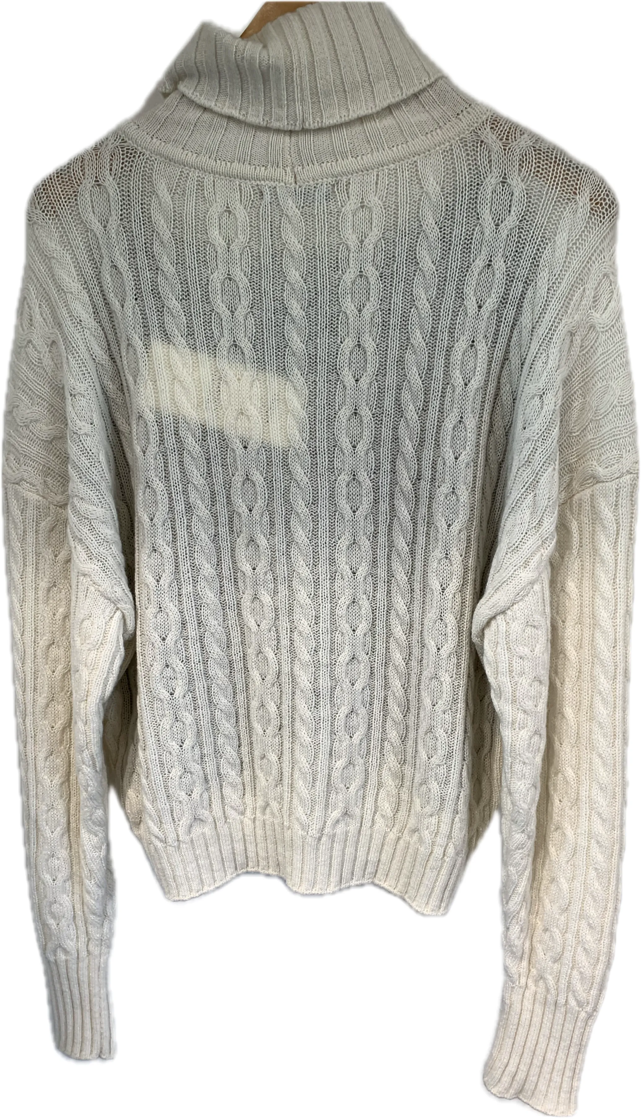 Structure Rolled-Neck Pullover, Favela Motif