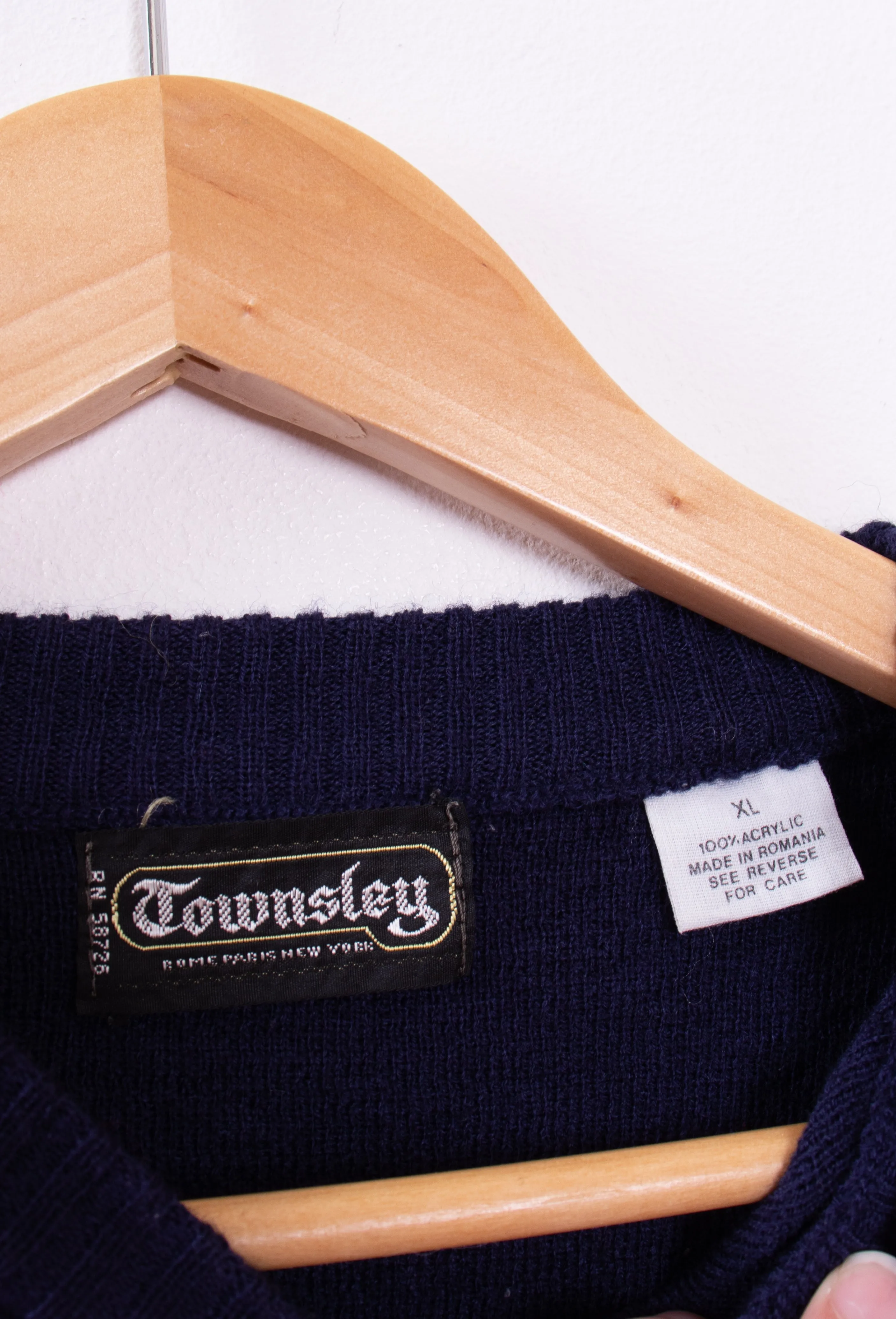 Townsley Navy Blue Sweater