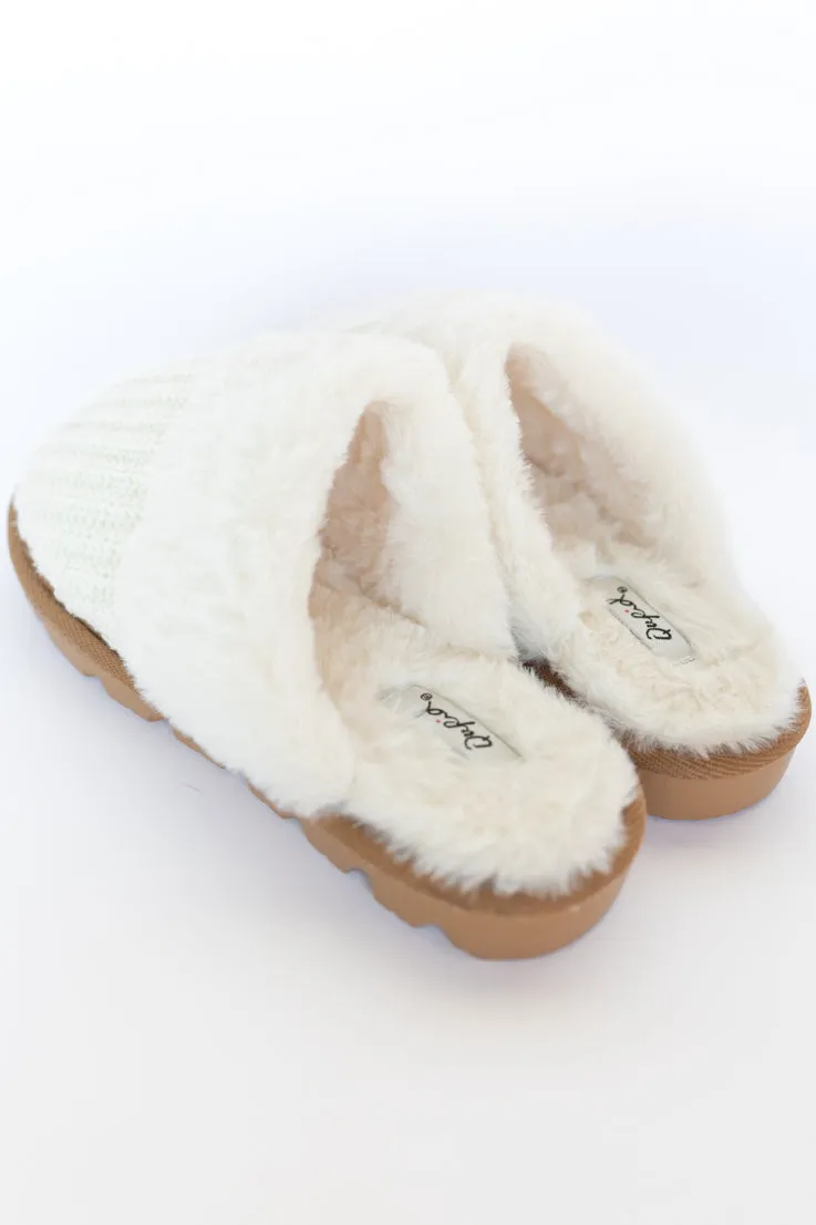 Warm and Fuzzy Slippers