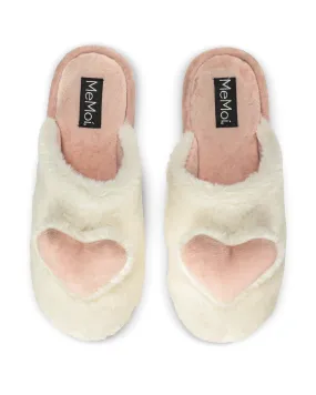 Women's 3D Heart Plush Slippers