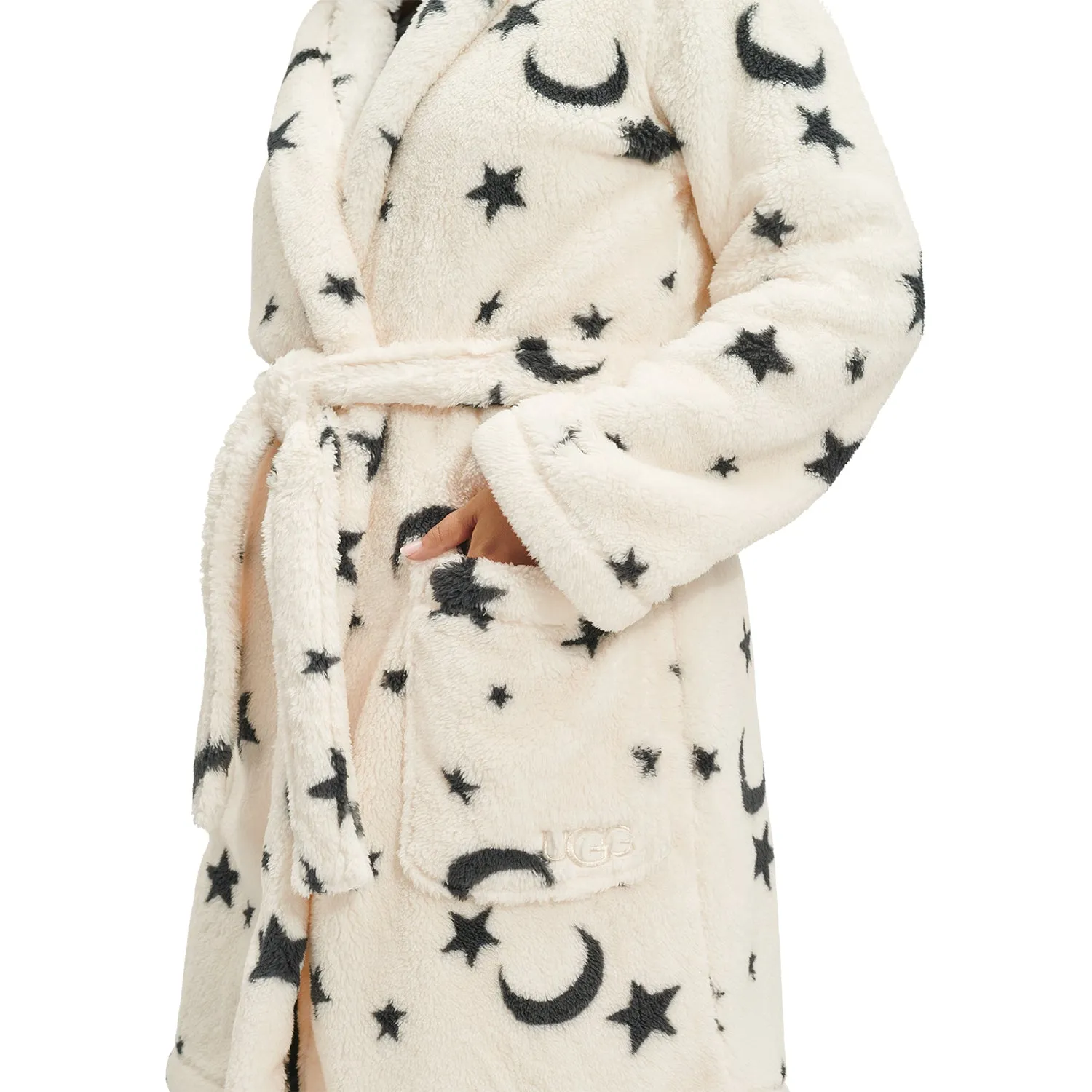 Women's UGG Aarti Plush Robe White Celestial